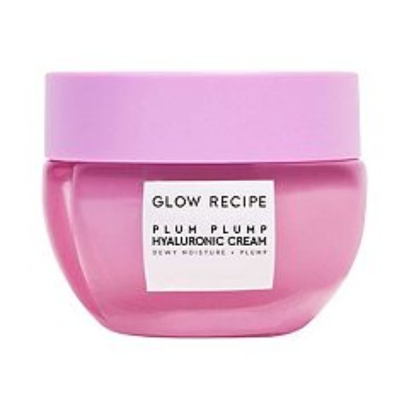 ππNWT GLOW RECIPE PLUM PLUMP HYALURONIC CREAM DEWEY MOISTURE PLUMP LARGE SIZE - Picture 1 of 3